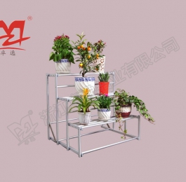 臺階式折疊鋁合金置物架